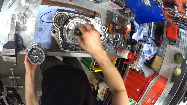 Переборка двигателя Kawasaki KXF450 максимально подробно! KX450F engine rebuild!