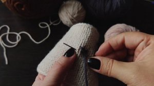 Вышивка по вязаному полотну. Duplicate stitch. Мастер-класс.