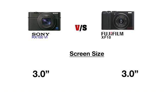 FujiFilm XF10 vs SONY RX100 VI смотреть онлайн