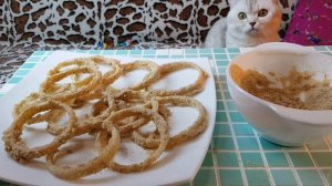 ЛУКОВЫЕ КОЛЬЦА В КЛЯРЕ ЗАКУСКА К ПИВУ В ДОМАШНИХ УСЛОВИЯХ