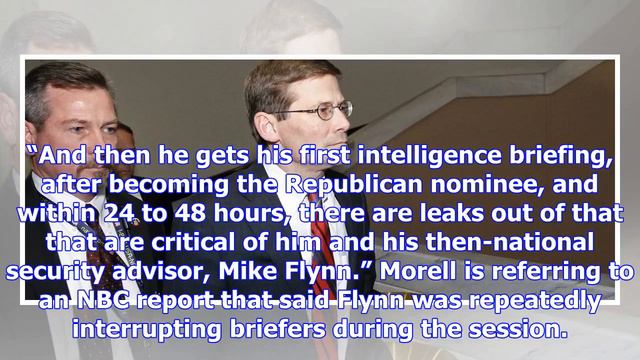 Former Cia Director Regrets How Intel Agencies Treated Trump