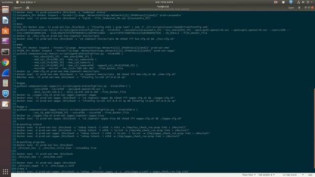 EPC + CUPS Using Docker Containers