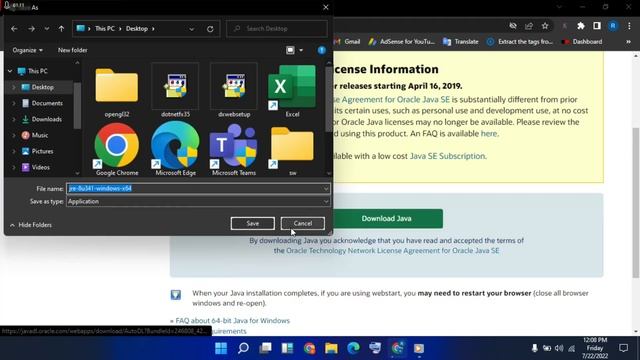 How To Update Java in windows 11[Tutorial 2022] смотреть онлайн