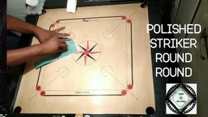 | HOW TO  MAKE SMOOTH CARROM BOARD STRIKER || JUST 2 MINUTES | (vidharbha carrom )