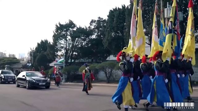 Кортеж Президента Узбекистана