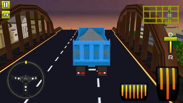 Heavy Excavator Loading Gravel into Dump Truck - Construction Simulator 2020 - Android Gameplay смотреть онлайн