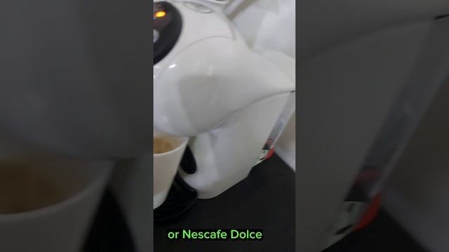 Nescafe Dolce Gusto, with Starbucks flavor