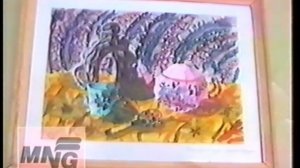1994 Мегион 4 школа, выставка рисунков школы искусств
