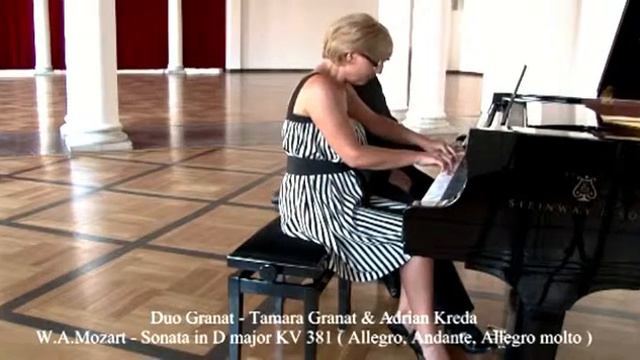 Duo Granat video sonates de Mozart august 2016 смотреть онлайн