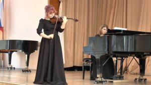 Максименко Арина. Генрик Венявский Концерт d-moll для скрипки с оркестром 1 часть