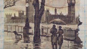 Как вышить крестиком подушку