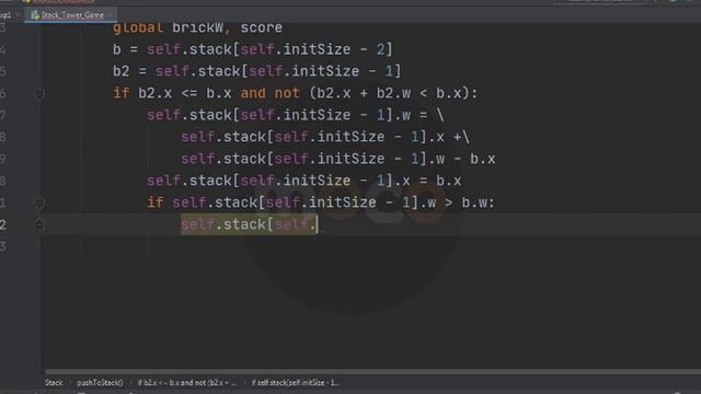Create a Stack Tower Game Using Python || With Source Code || смотреть онлайн