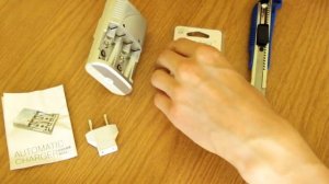 ЗАРЯДНОЕ УСТРОЙСТВО ДЛЯ БАТАРЕЕК С ALIEXPRESS И 4 БАТАРЕЙКИ В ПОДАРОК