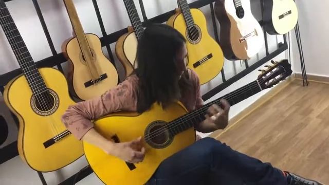 Guitar Test ... Flamenco Queen смотреть онлайн