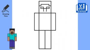 How To Draw Herobrine (MINECRAFT) | Easy Step By Step Tutorial