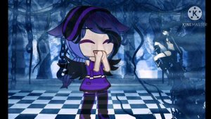Клип все в запереть Gacha Club