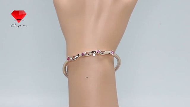 Bije.ru: Позолоченный браслет с кристаллами Swarovski Kat (Кэт) смотреть онлайн