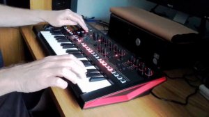 Roland JD-XI playing Oxygene