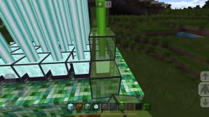 Как построить цветной маяк в Minecraft ( Разукрасили в цвет радуги ?)