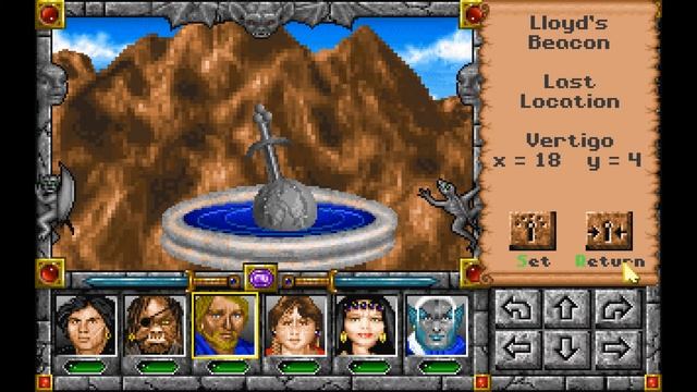 Might and Magic 4: Clouds of Xeen (HQ Remake) - Bank смотреть онлайн