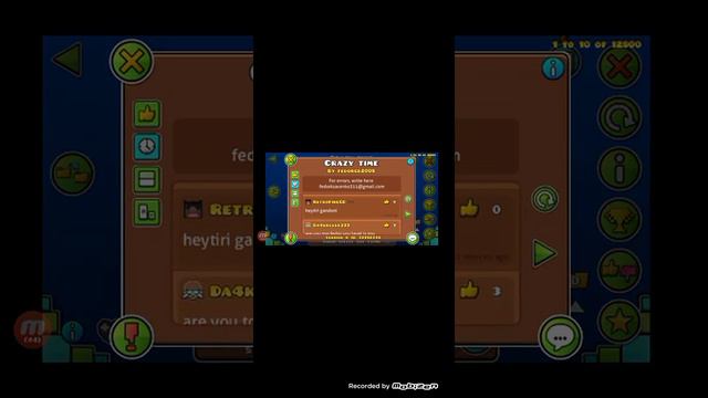 Потерял аккаунт в геометри дэш😓 смотреть онлайн