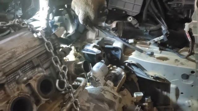 TOYOTA RAV4  замена двигателя 2AZFE очень полезное видео