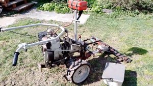 Мотоблок М3 с косилкой КМХ-1.01 Завода имени Ухтомского.