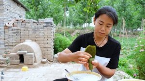 【农家的小勇】端午节快到啦，小勇教你粽子最简单的包法，香甜软糯粽香十足