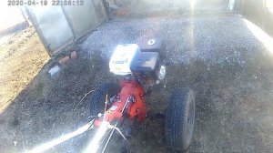 После зимы заводим мотоблок