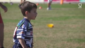 Mic'd up kids: Under 7s play first game of tackle