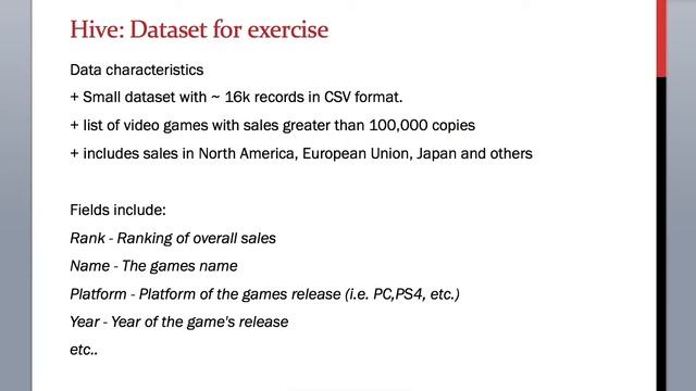 7.8 ElasticSearch Training - Understanding sample dataset for ElasticSearch to Apache Hive table