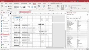 Create a Custom SwitchBoard / Navigation Form in MS Access | The Introduction to MS Access Course