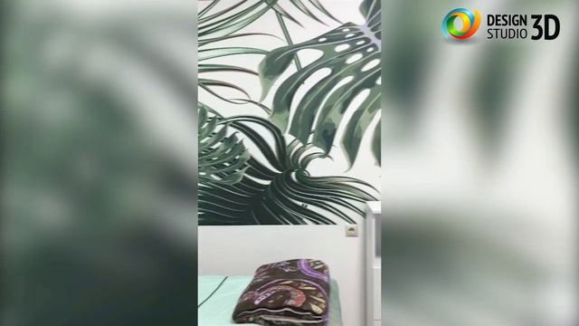 Отзыв на 3D Фотообои "Листья папоротника" смотреть онлайн