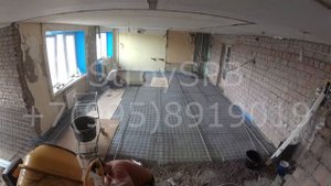 Стяжка пола с шумоизоляцией в квартире.