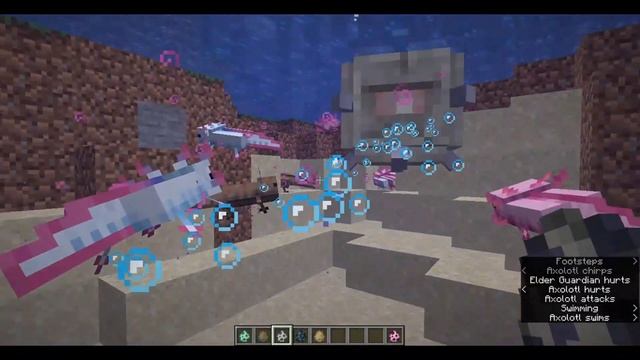 How to summon a Blue Axolotl! Minecraft смотреть онлайн