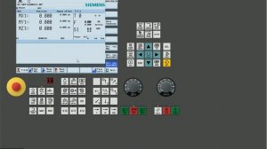 CNC19 Siemens Sinumerik 840 - parte1 movimenti manuale