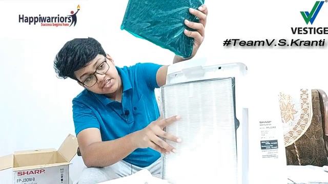 Vestige SHARP Air Purifier•|•FP-J30M-B•|•Unboxing•|•Review•|• смотреть онлайн