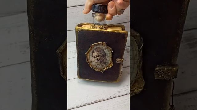 Бутылка в технике декупаж от @ekaterinakipa смотреть онлайн
