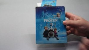 ХОЛОДНОЕ СЕРДЦЕ - FROZEN - STEELBOOK - LENTI - DISNEY - 2013 - Английский стилбук с Лентикуляром