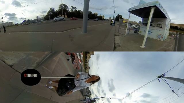 Прогулки по Москве. Киевский вокзал//Панорамное видео 360°
