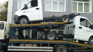 Новинка! Двухуровневый эвакуатор-автовоз JAC N120 с прицепом