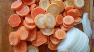 Курица с овощами на пару