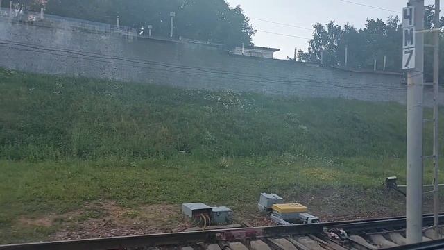 Электричка Москва - Подольск.