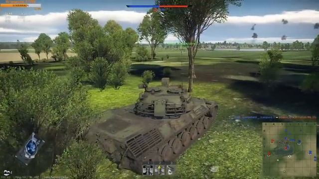 War Thunder Танковое РБ. 8.0 идут в бой смотреть онлайн