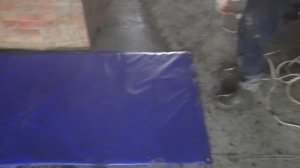 Тест термоматов ФлексиХИТ при прогреве бетона ОТЗЫВ от строителя. Прогрев матом бетонной стяжка пол