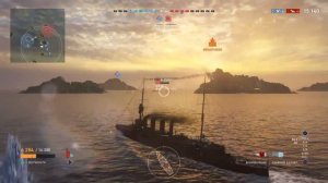 Мир кораблей. World of Warships. PS 4. Первый выход в море.