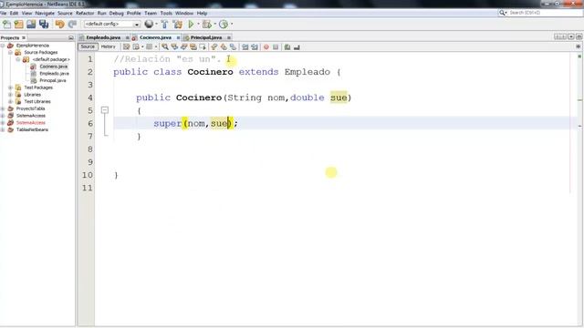 60.- Curso Java desde cero.- Palabra "super" en el constructor. смотреть онлайн