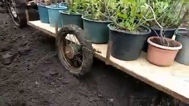 Самодельний мінітрактор