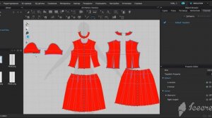 CLO 3D Часть 4 - Обработка молнии, проектирование отделочных строчек