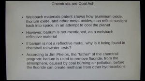 Chemtrails are COAL ASH